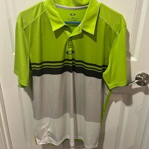 men’s oakley golf polo